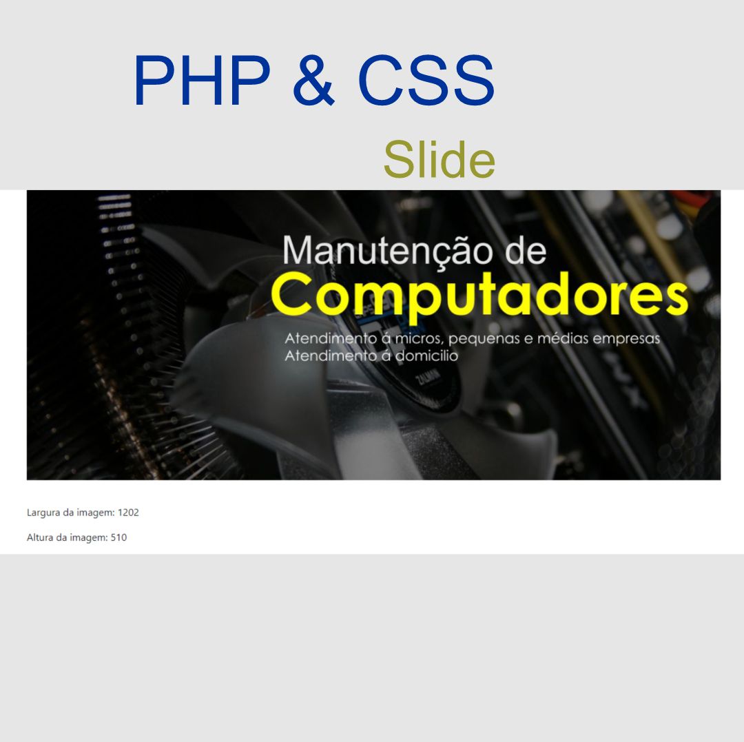 Slide com Php e CSS