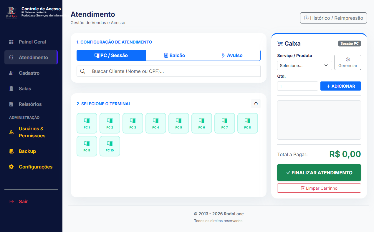 Gestão para Campus Educacional