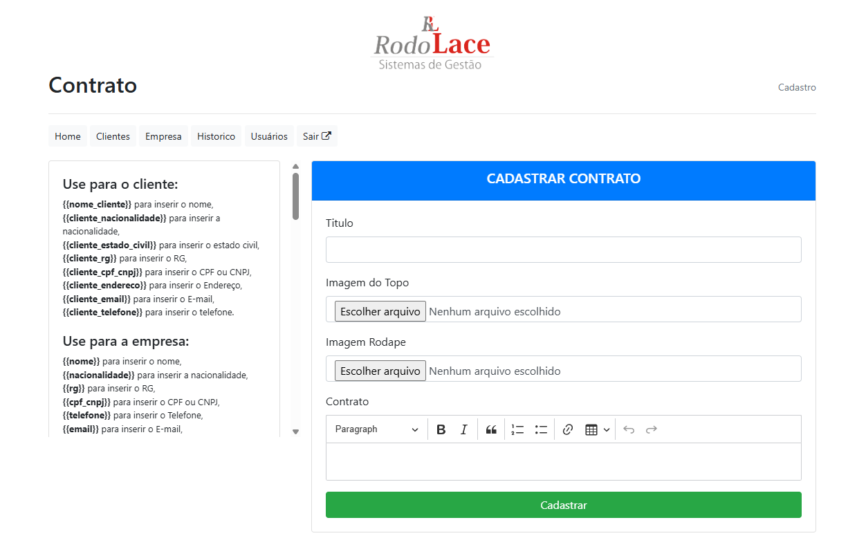 Gestão de Contratos